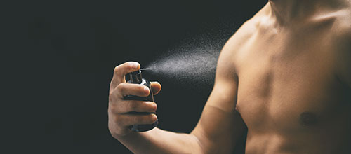 Les fragrances fraîches pour les sportifs